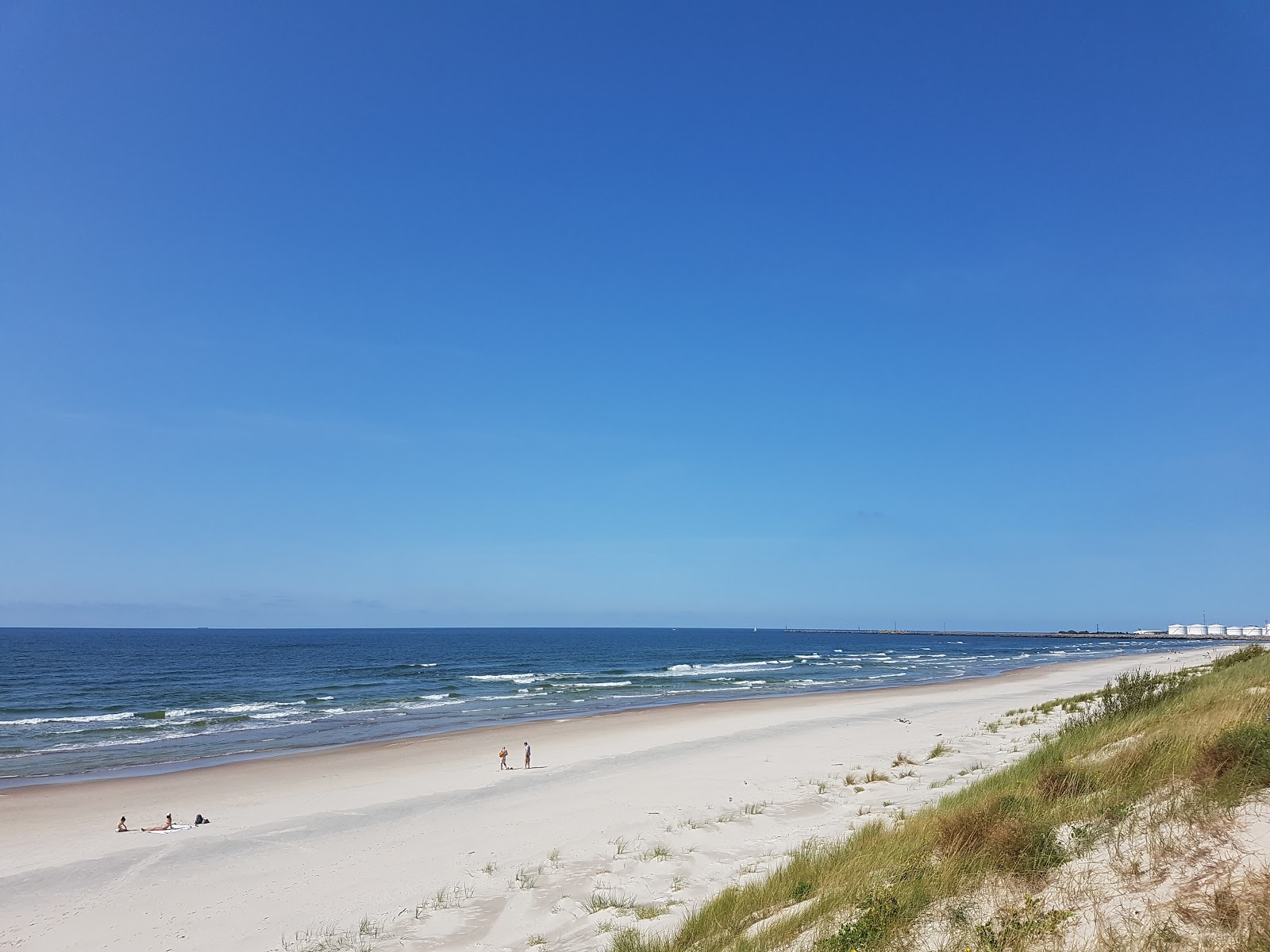 Foto von Smiltynes beach - beliebter Ort unter Entspannungskennern