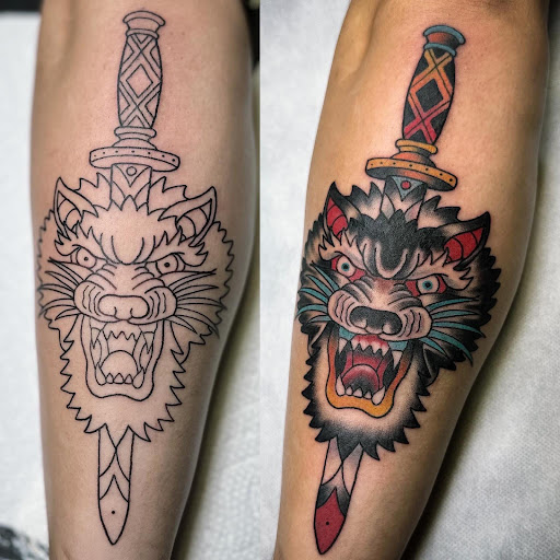 Explore full sleeve tattoo ideas for women, creative tattoo ideas in Clear Lake, available at Studio 65 Tattoos