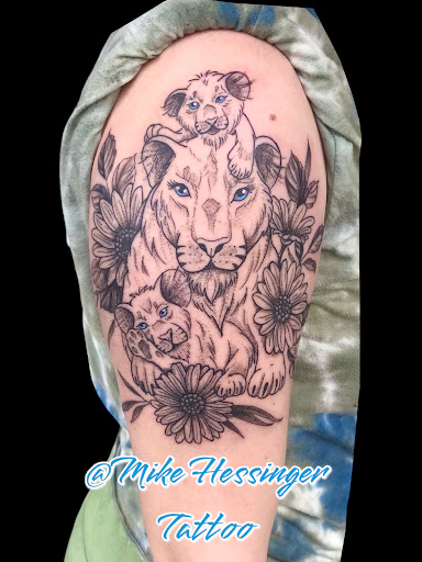 Explore party tattoo ideas, creative tattoo ideas in Ocean View, available at Moonlight Tattoo