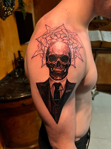 Explore lil peep tattoos ideas, creative tattoo ideas in Hudson, available at The Bohemian Social Club