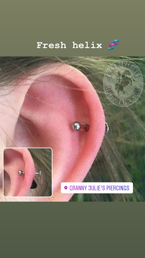 Explore red tattoo ideas, creative tattoo ideas in Kent, available at War Horse Ink