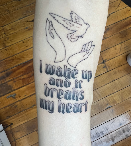 Explore mountain range tattoo ideas, creative tattoo ideas in Savannah, available at Nomad Society