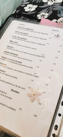 Restaurant polynésien Ma'a Tahiti à Toulon (la carte)