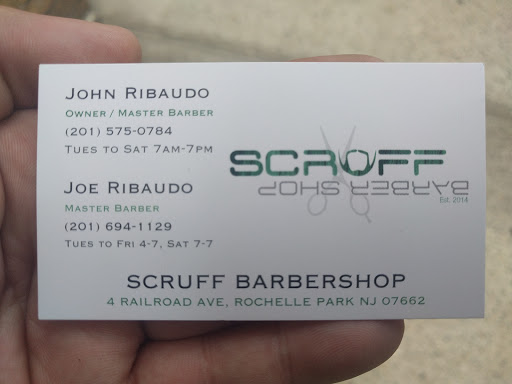 Barber Shop «SCRUFF BARBERSHOP», reviews and photos, 4 Railroad Ave, Rochelle Park, NJ 07662, USA