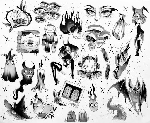 Tattoo Shop «No Egrets Tattoo Studios», reviews and photos, 1128 College St, Clarksville, TN 37040, USA