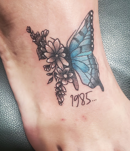 Explore day of the dead tattoos ideas, creative tattoo ideas in Toledo, available at Inked by Chris