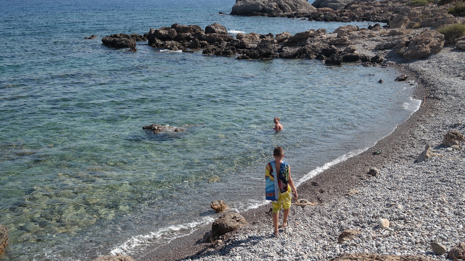 Foto av Wild Beach och dess vackra landskap