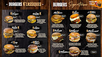 Menu / carte de Le K Burger (Cannes) à Cannes