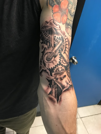 Explore tank tattoo ideas, creative tattoo ideas in Saint Petersburg, available at Ink Godz Tattoos