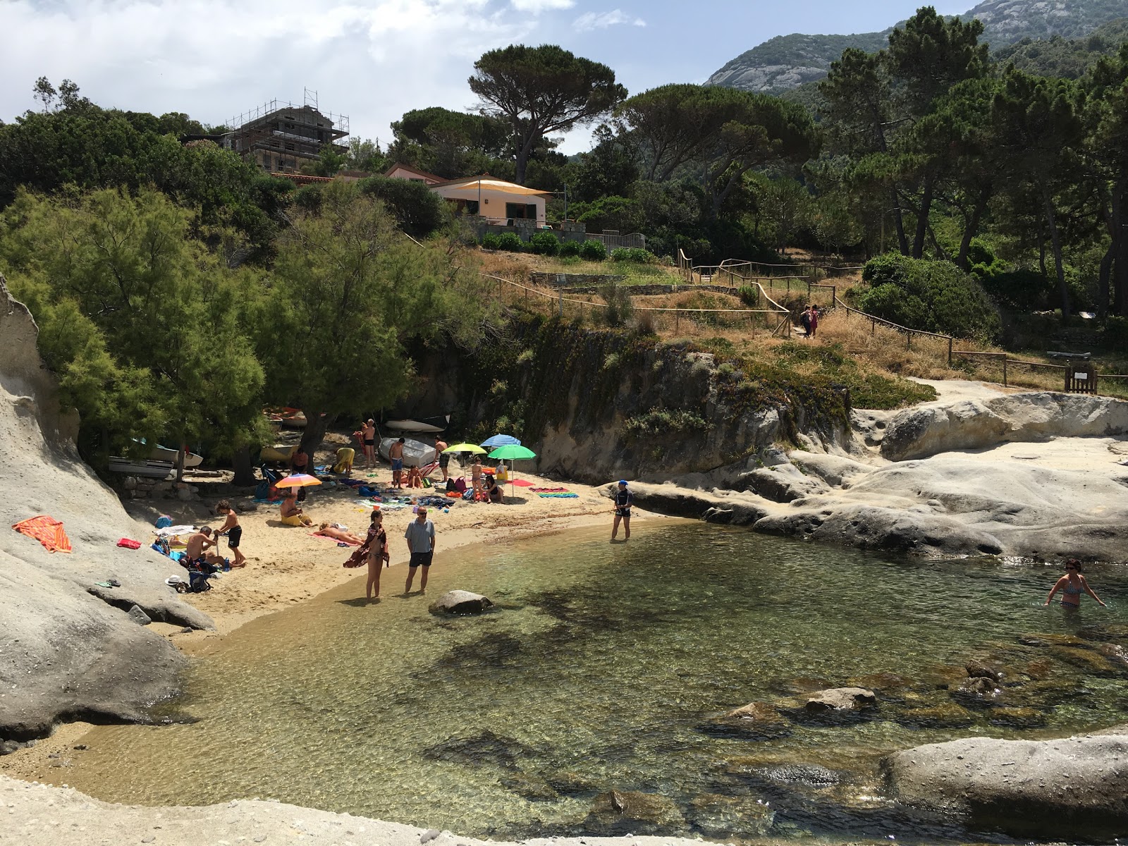 Photo de Spiaggia del Cotoncello
 zone sauvage
