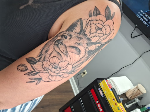 Explore route 66 tattoo ideas, creative tattoo ideas in Leola, available at Burgos Ink