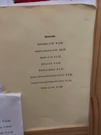 Osteria Exedra à Scorrano menu