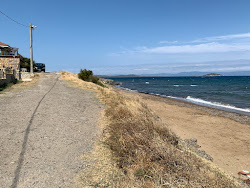 Foto von Ayvalik Igdeli beach und die siedlung