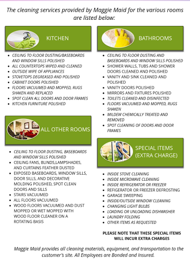 House Cleaning Service «Maggie Maid Inc.», reviews and photos, 408 Bowie, Universal City, TX 78148, USA