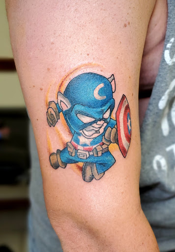 Explore one of one tattoo ideas, creative tattoo ideas in Stamford, available at KE Tattoo Studio