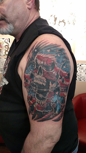 Explore mens tattoo filler ideas, creative tattoo ideas in Kingsford, available at Deft Tattoo Studio