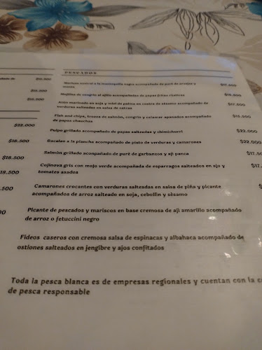 Teléfono de Restaurante Ventisca - Punta Arenas