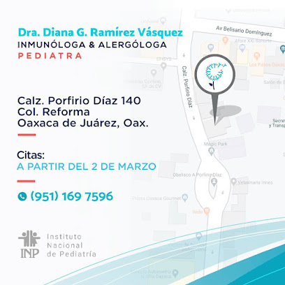 Alergólogo en Oaxaca Dra. Diana G. Ramírez Vásquez