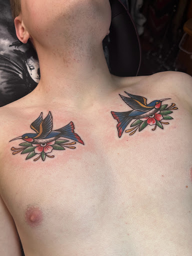 Explore artwork tattoos ideas, creative tattoo ideas in Moweaqua, available at Fleshwound Tattoo