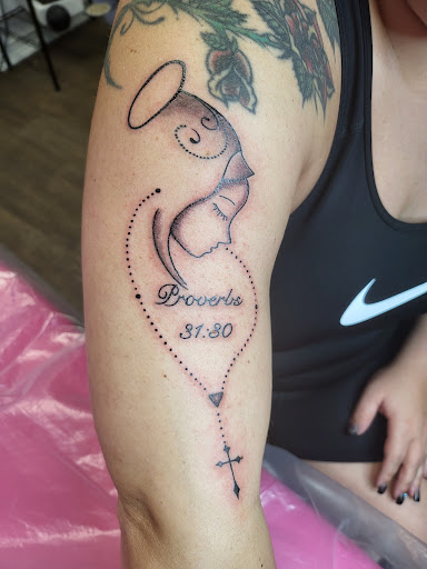 Explore cute bat tattoo ideas, creative tattoo ideas in Lake City, available at Crooked Spines Tattoo Studio