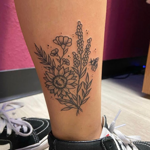 Explore forearm sleeve tattoo ideas, creative tattoo ideas in Dallas, available at Change of Tides Tattoo