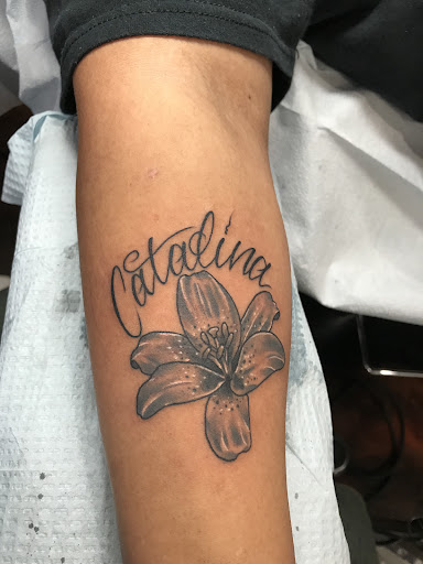 Explore mother son matching tattoo ideas, creative tattoo ideas in Libertyville, available at Lucky Seven Tattoo