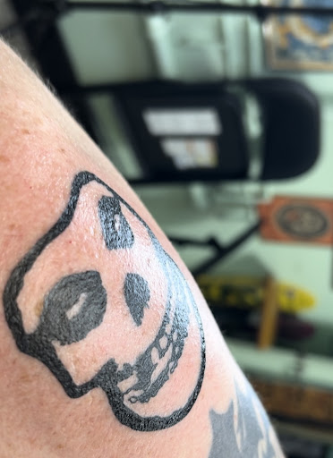 Explore bee tattoo ideas for guys, creative tattoo ideas in Asheville, available at Empire Tattoo