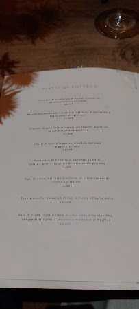 Restaurant Podere 39 à Florence (la carte)