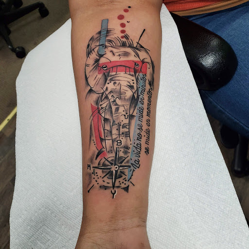 Explore grim reaper tattoo ideas, creative tattoo ideas in Beaver Meadows, available at Dominican Tattoo