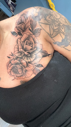 Explore mens sleeve tattoos ideas, creative tattoo ideas in Foley, available at Symbolic Ink Tattoo Studio