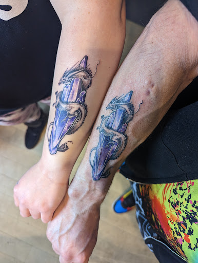 Explore tattoo ideas for men's back, creative tattoo ideas in Fort Wayne, available at Grade A Tattoos and Body Piercing