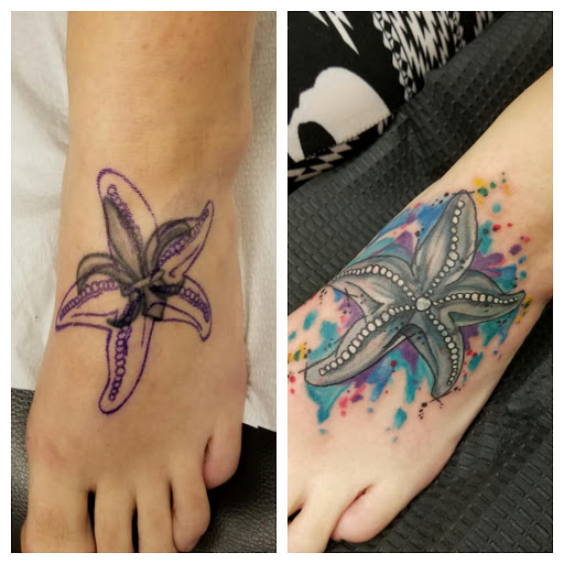Explore tattoo ideas for family members, creative tattoo ideas in Molalla, available at Back40Tattoo