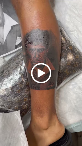 Explore first male tattoo ideas, creative tattoo ideas in Goose Creek, available at Red Kirin Tattoo