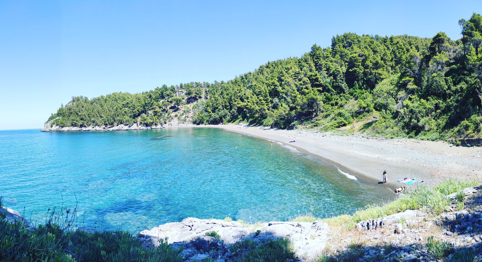 Foto von Vlachia beach wilde gegend