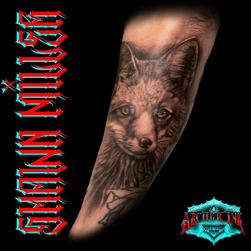 Explore cross sleeve tattoo ideas, creative tattoo ideas in Lockport, available at Archer Ink Tattoo