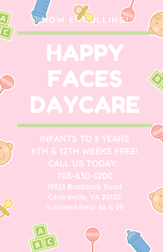 Preschool «Happy Faces Daycare / Pre-School», reviews and photos, 13923 Braddock Rd, Centreville, VA 20120, USA