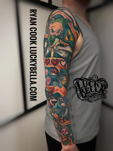 Tattoo Shop «Lucky Bella Tattoos», reviews and photos, 9805 Maumelle Blvd, North Little Rock, AR 72113, USA