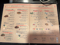 Happatei à Paris menu