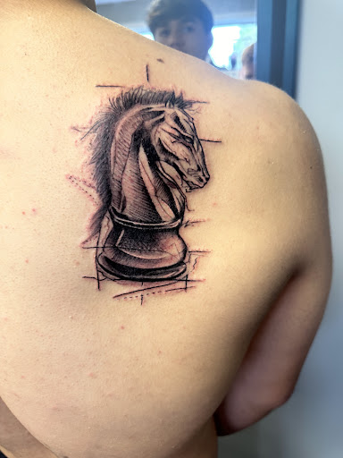 Explore african warrior tattoo ideas, creative tattoo ideas in Williamsburg, available at 315 underground INK LLC