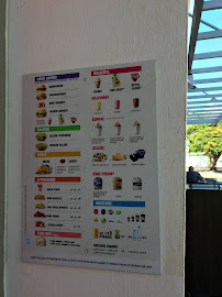 Menu / carte de Burger King Barachois à Saint-Denis