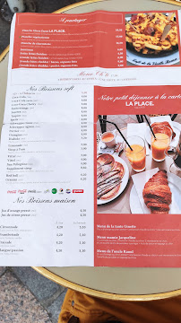 Restauration rapide La Place à Lille - menu / carte
