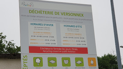 Déchèterie à Versonnex