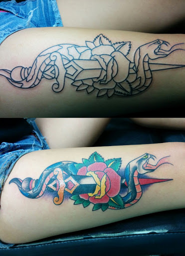 Tattoo and Piercing Shop «Absolute Tattoo Studio #1», reviews and photos, 3505 Wurzbach Rd #109, San Antonio, TX 78238, USA