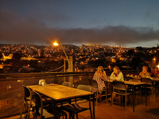 Terraces for private parties in Valparaiso