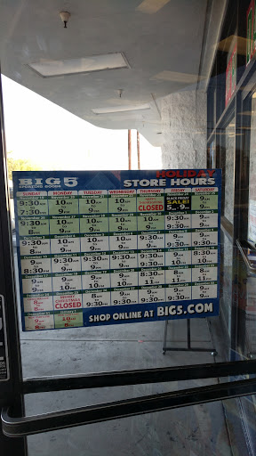 Sporting Goods Store «Big 5 Sporting Goods», reviews and photos, 510 N Victory Blvd, Burbank, CA 91502, USA