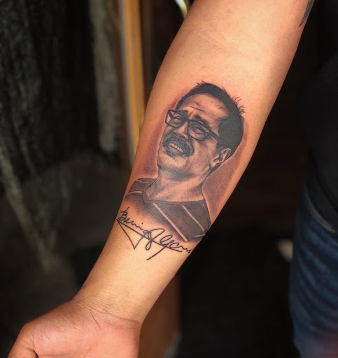 Explore eyebrow tattoo ideas, creative tattoo ideas in Tacoma, available at Garfield Street Tattoo Co