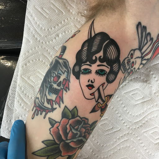 Explore flip flop tattoo ideas, creative tattoo ideas in Tallmadge, available at Killjoy tattoo