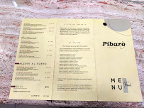 Pizzeria Pibarò à Castellabate (la carte)