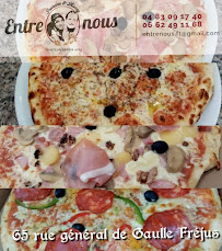 Pizza du Restaurant Entre Nous Plats cuisinés tacos burgers panini salades soirées privatives Fréjus à Fréjus - n°7