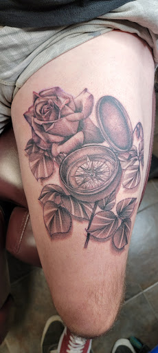 Explore fleetwood mac tattoo ideas, creative tattoo ideas in Fort Gratiot, available at Stained Glass Tattoo & Body Piercing